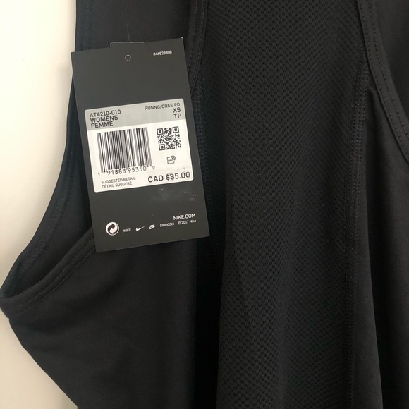Black Nike Dry Fit Tank Top Women’s XS - Picture 5 of 6